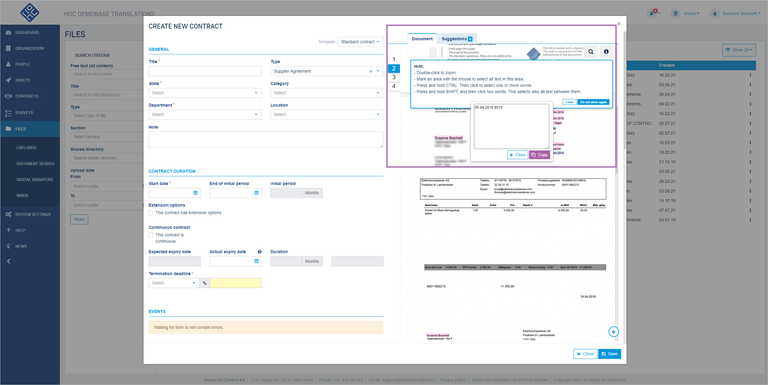 CC5-screenshot-new contract